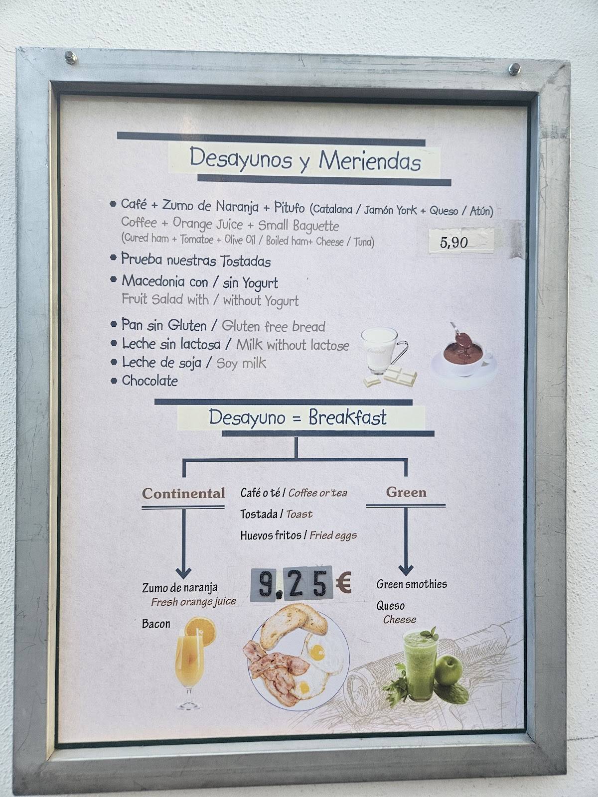 Cafe Colon меню