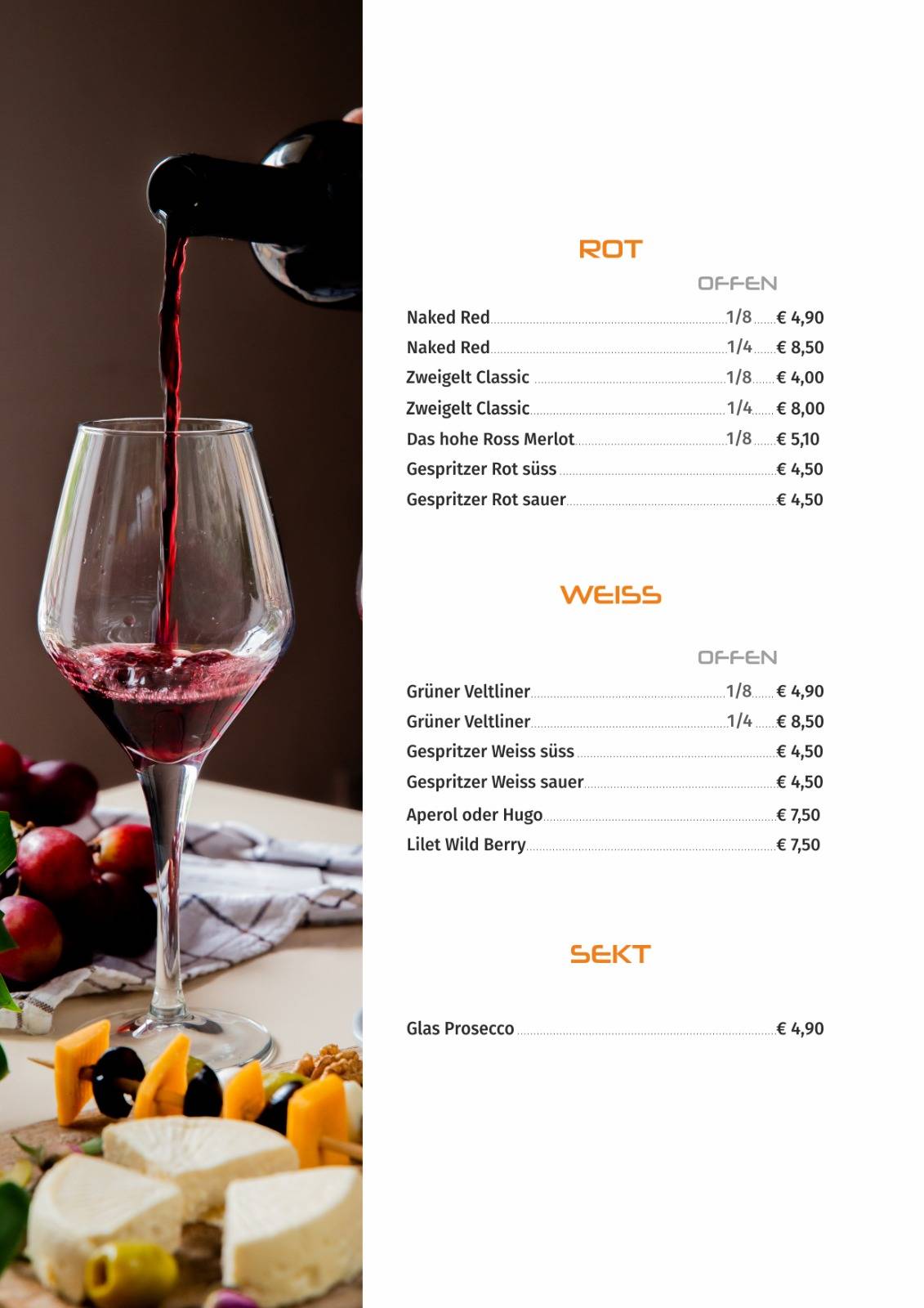 TerrassenCafe Birkenberg меню