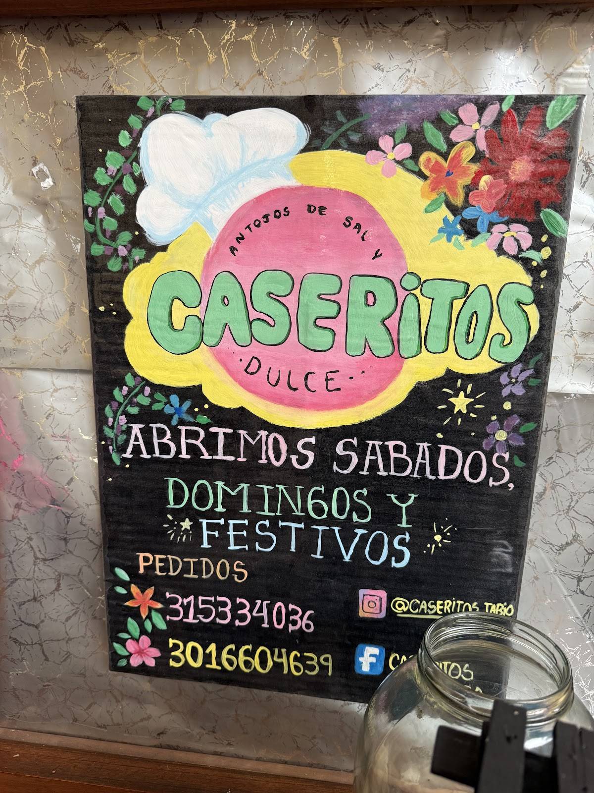 Caseritos reposteria y pasteleria artesanal меню