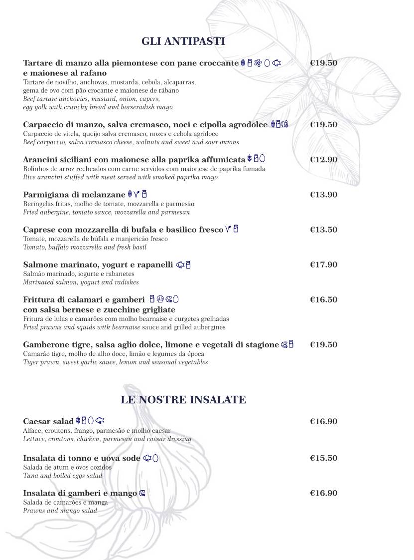 Castello di Norcia - Ristorante Italiano Pizzeria меню