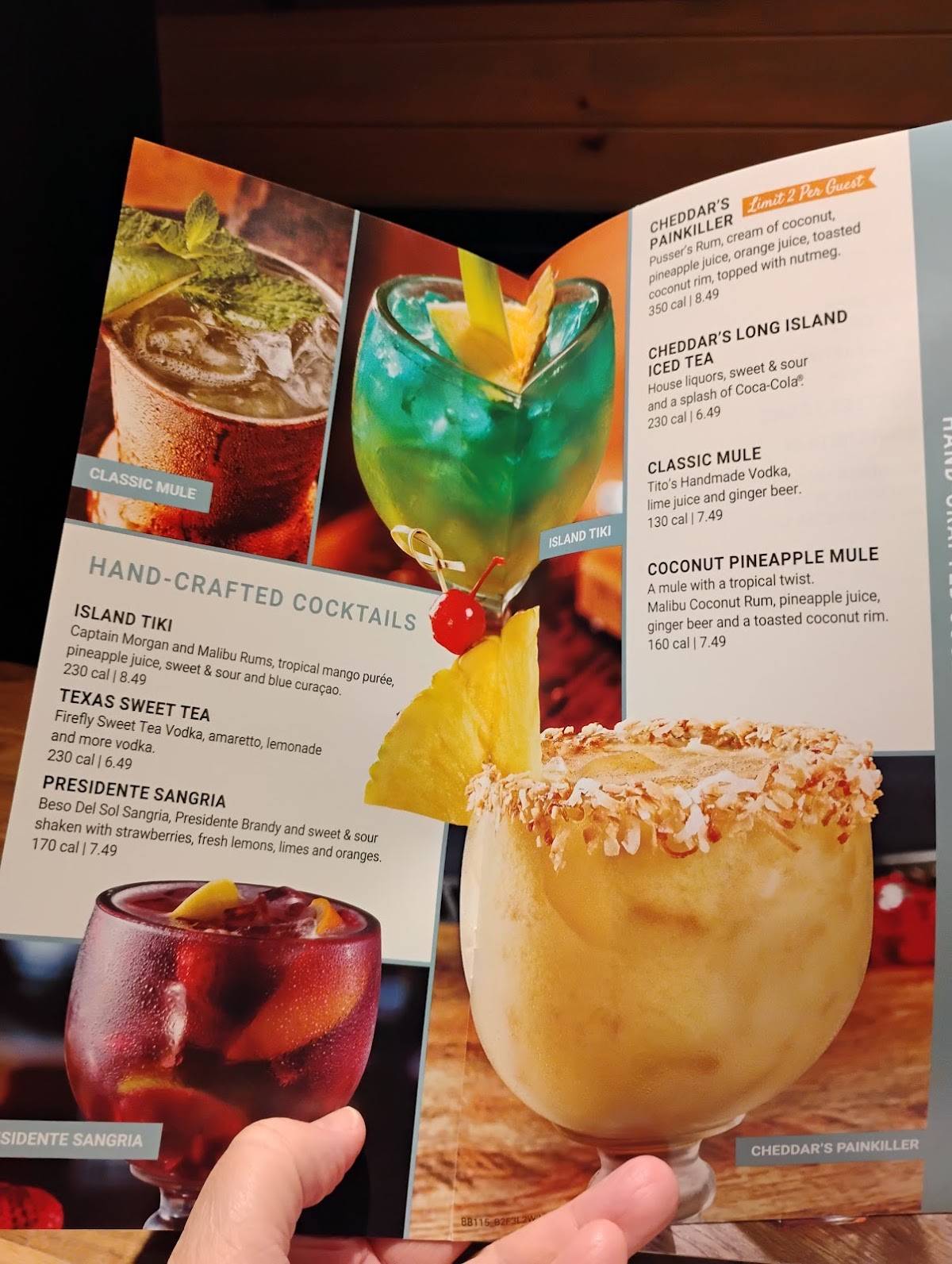 Cheddar's Scratch Kitchen меню