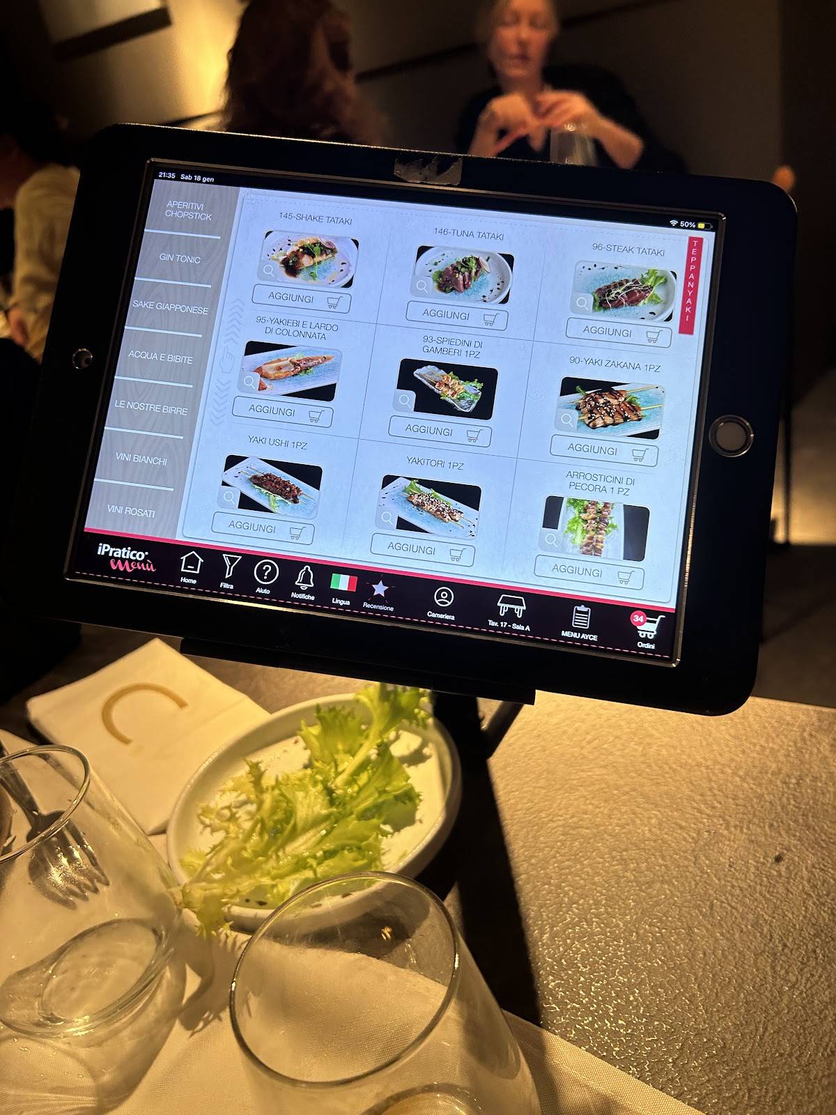 Chopstick Parioli меню