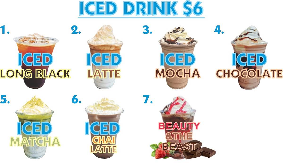 Coffee Portofino меню