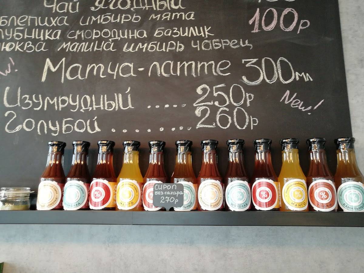 Конфитерия меню