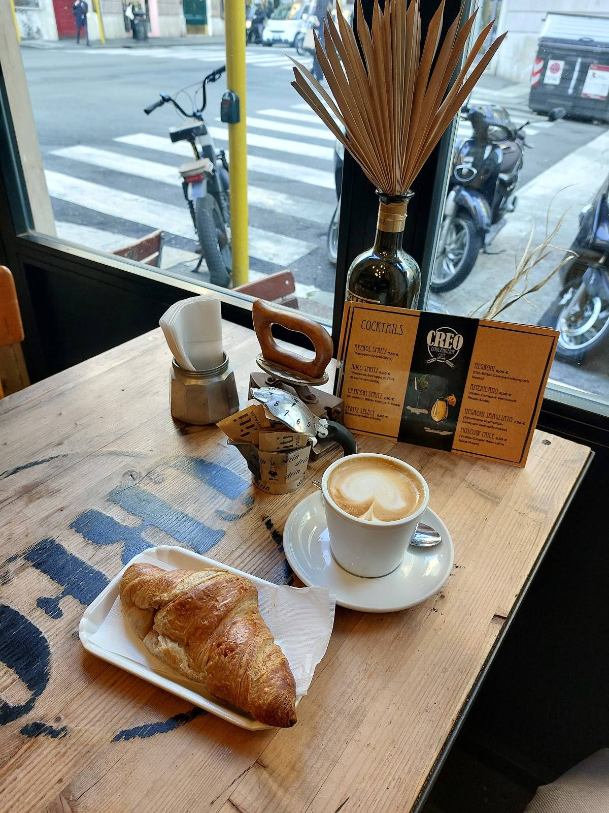 Creo Boulangerie Cafè меню