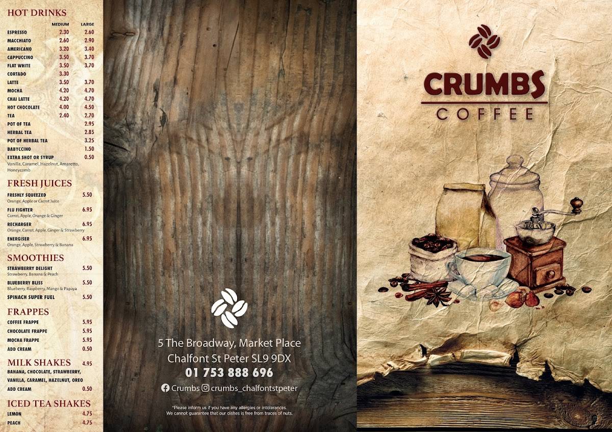 Crumbs меню