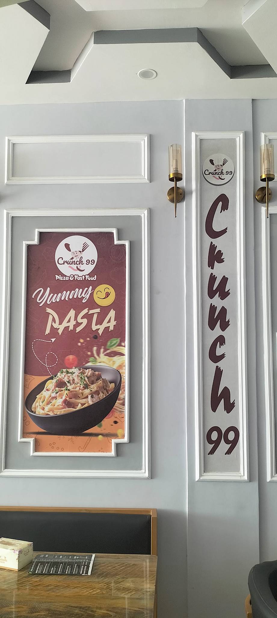 Crunch99 меню