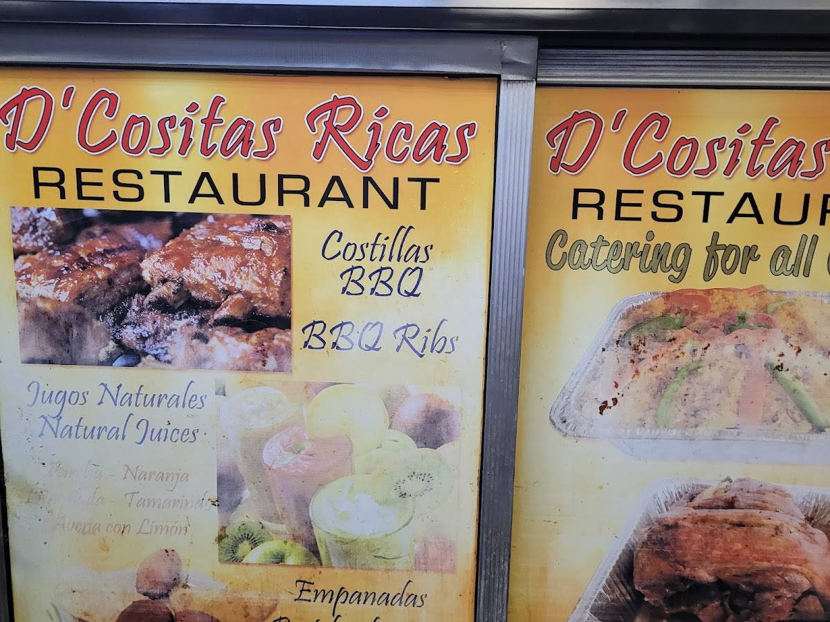 D' Cositas Ricas Restaurant меню