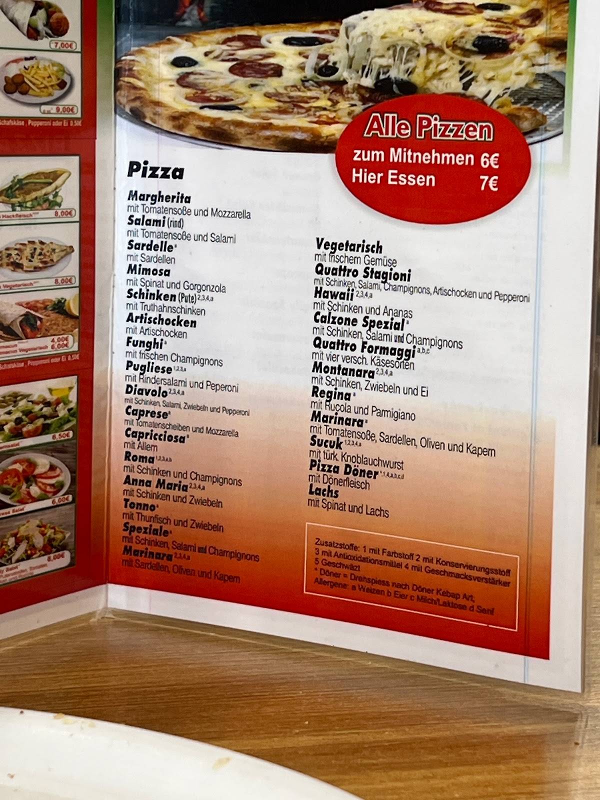 Daily Pizza & Kebap Ulm меню
