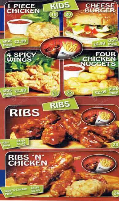Dallas Chicken & Ribs - Sutton меню