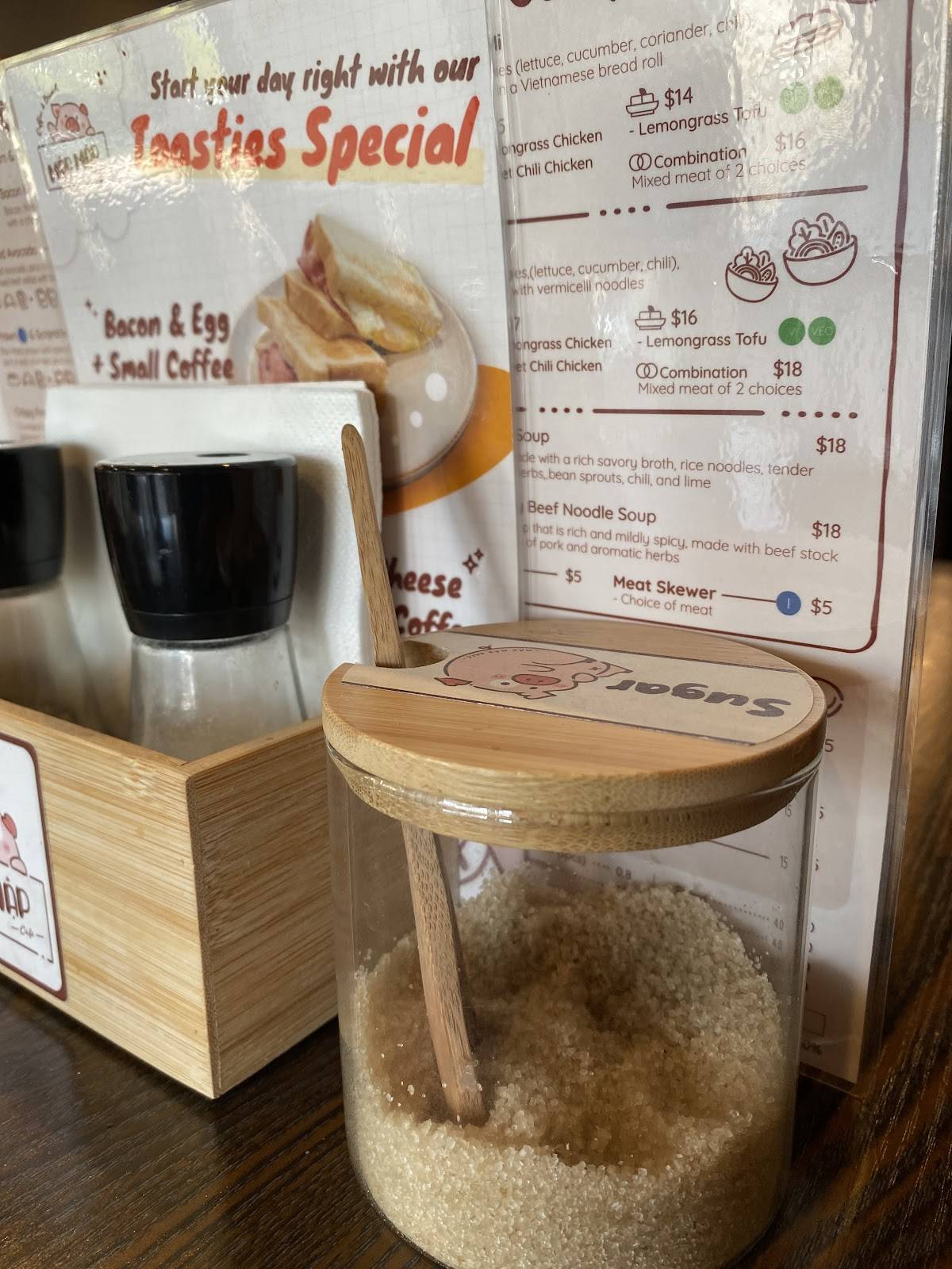 Mập Mập Cafe - The Piggy Coffee Coffee, Brunch, Bánh mì, Phở меню