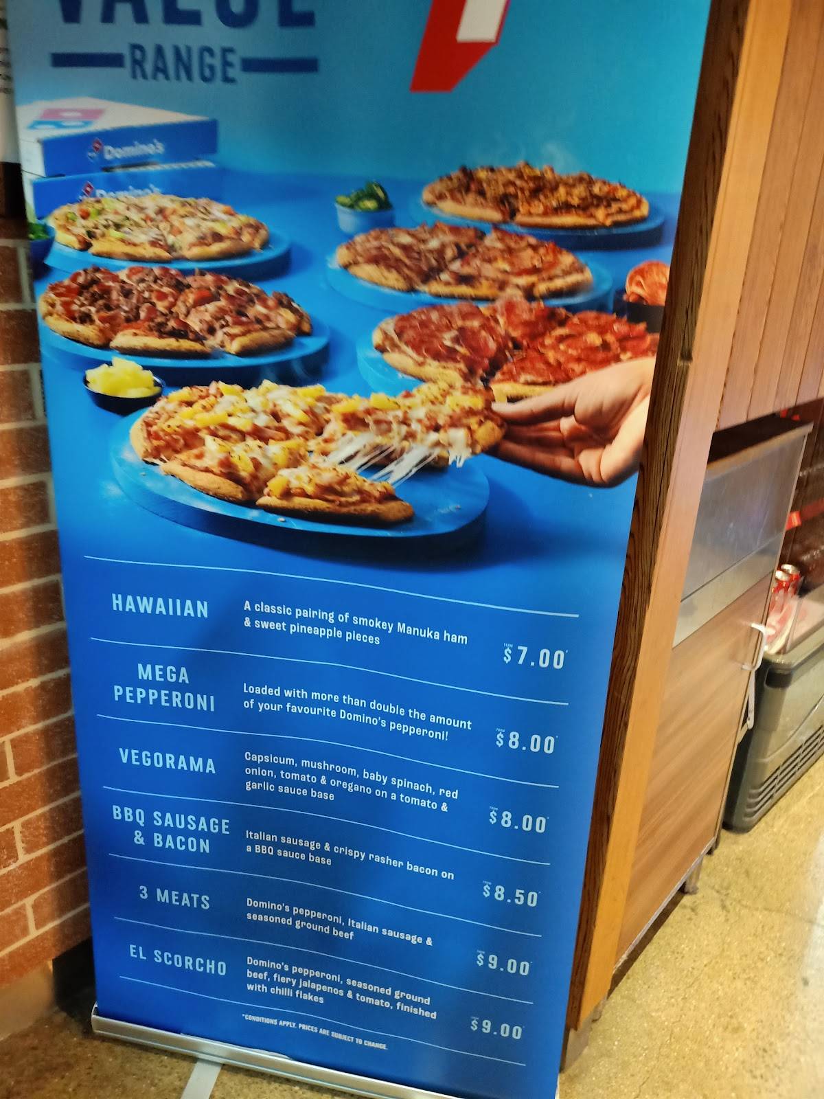 Domino's Pizza Oamaru меню