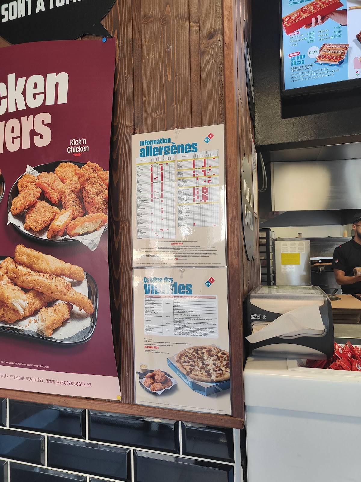 Domino's Pizza Rouen - Centre меню