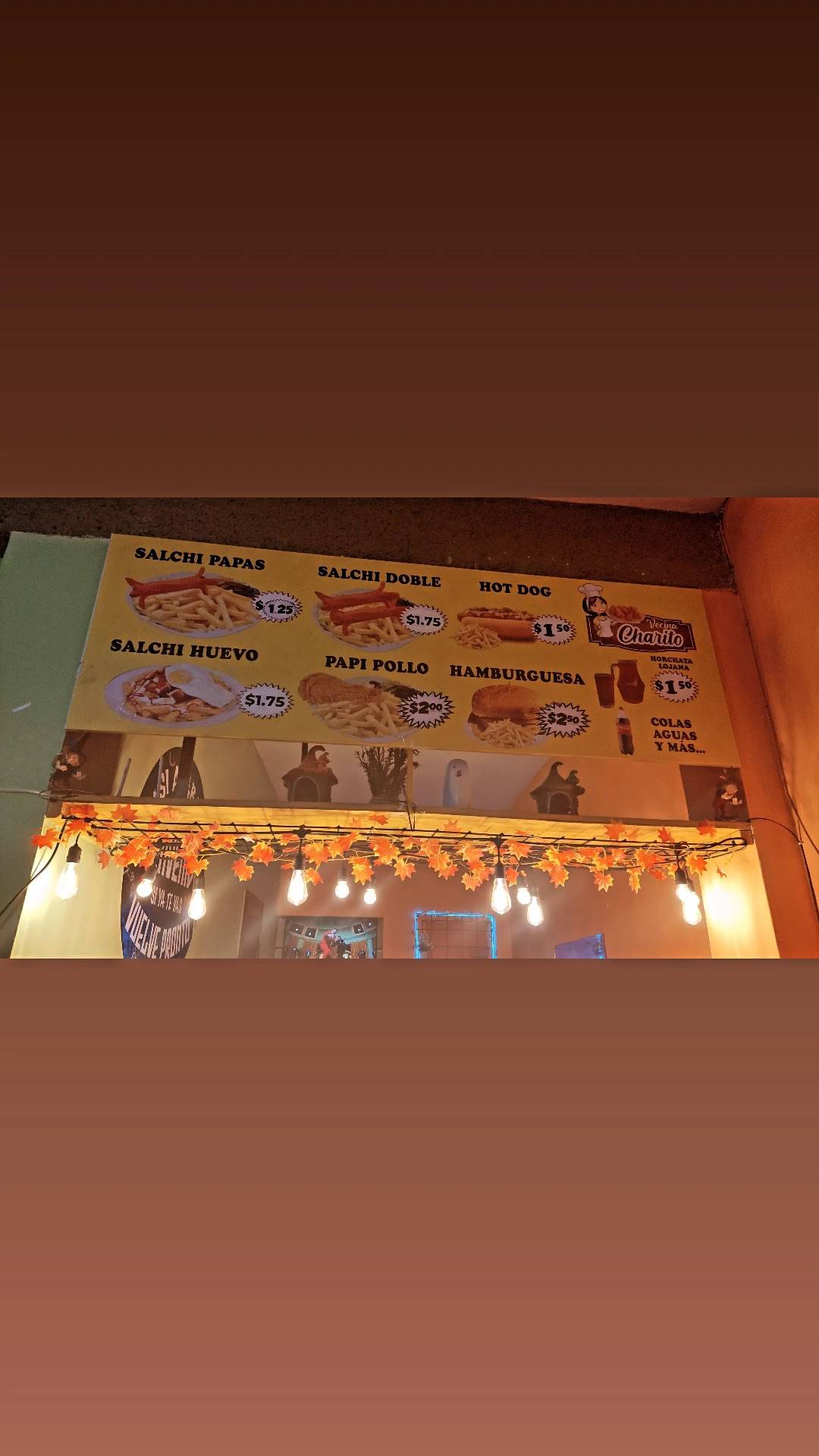 Doña Charito Fast Food меню