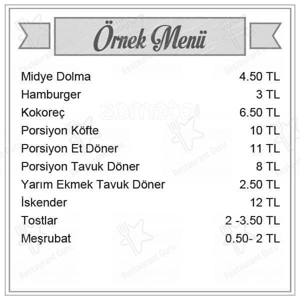 Doyum меню