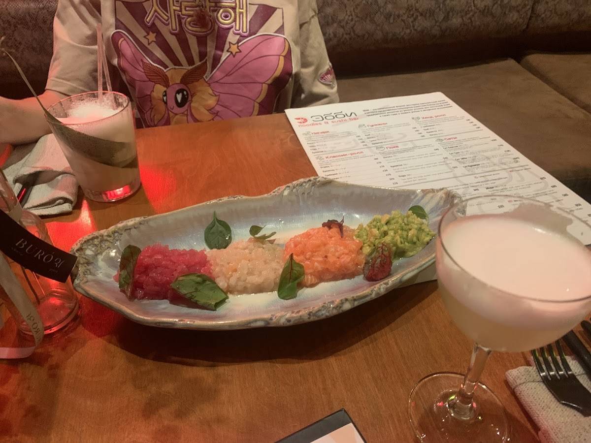 ЭББИ Asian noodles & SUSHI bar меню