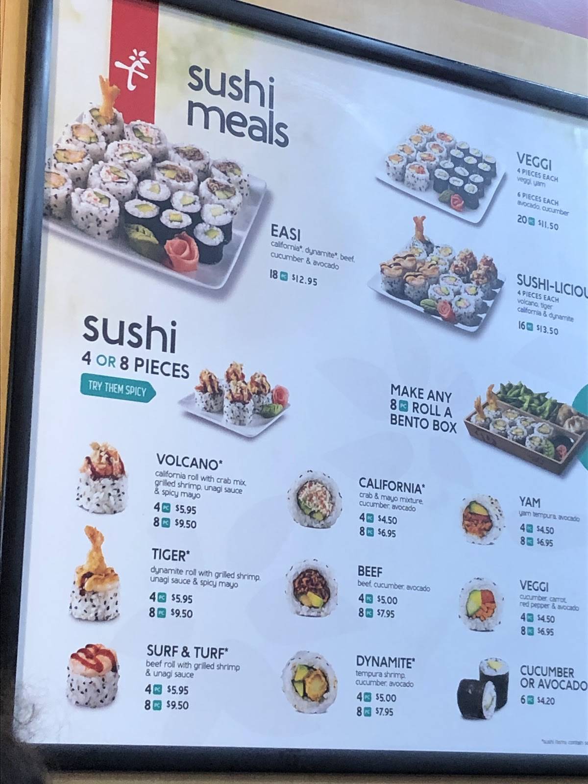 Edo Japan меню
