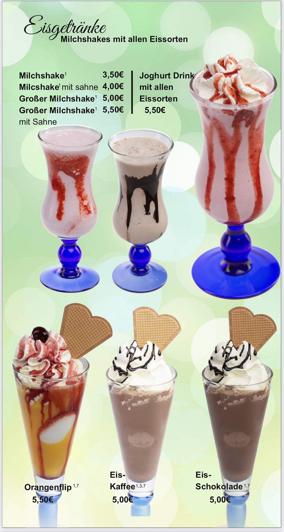 Eiscafe Rialto Fröndenberg меню