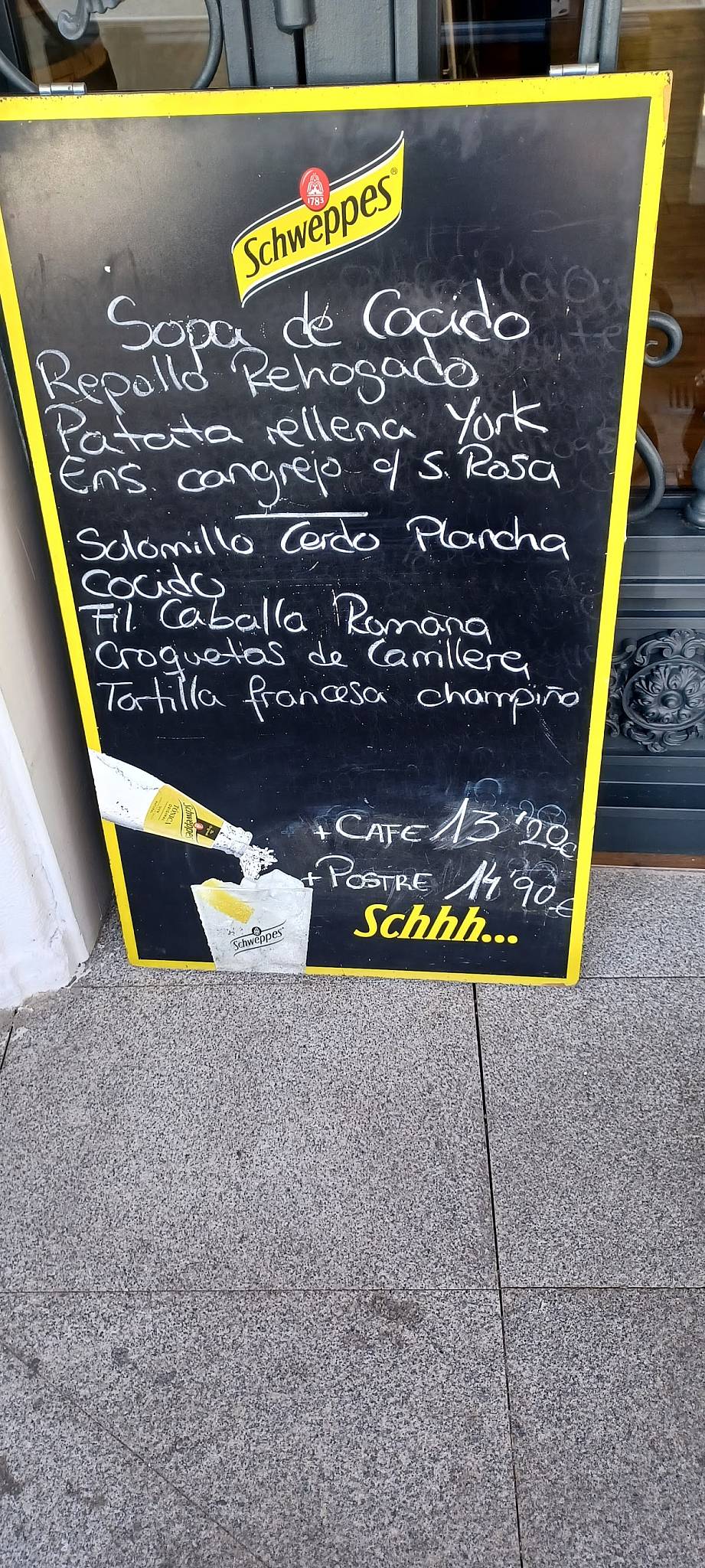 El Duque меню
