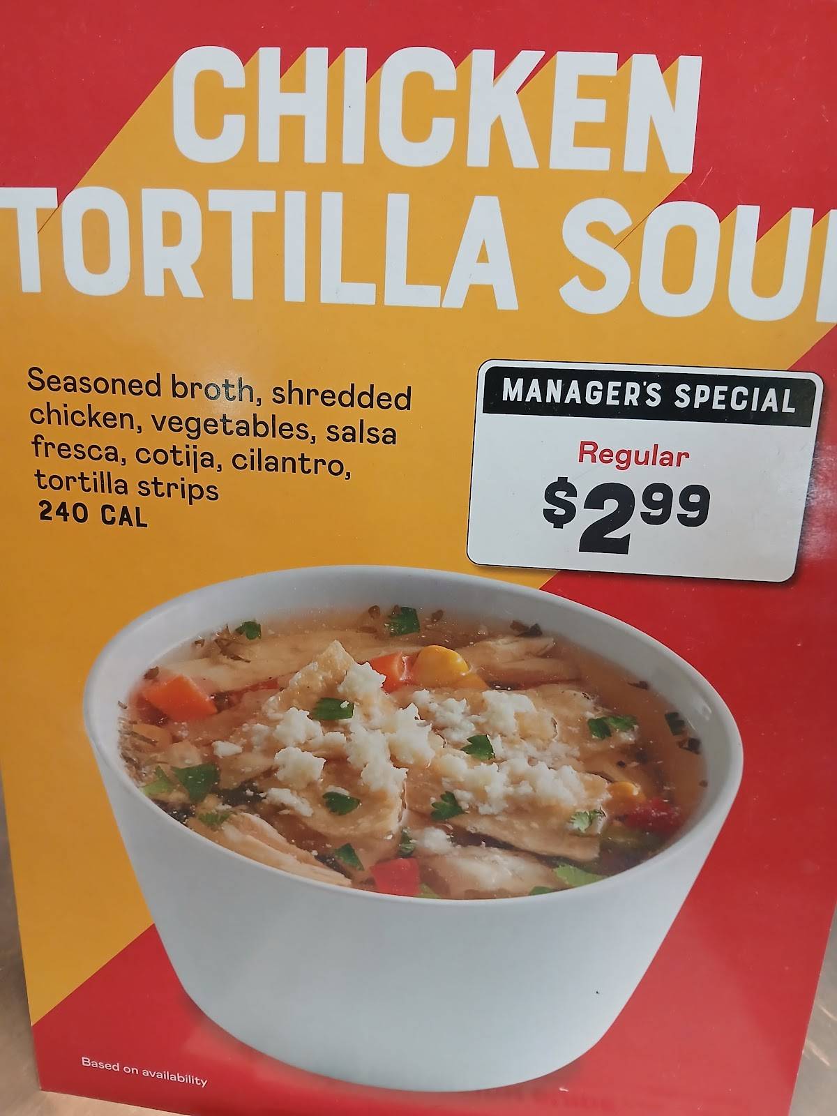 El Pollo Loco меню