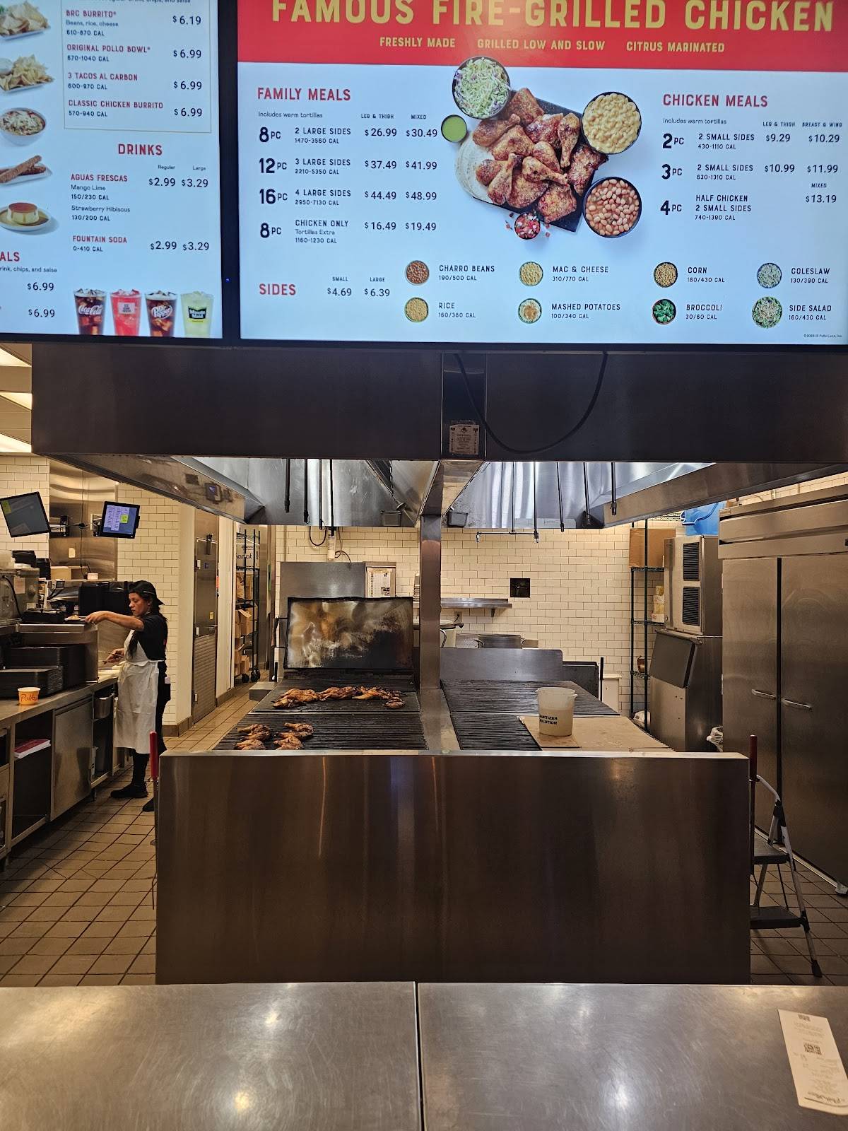El Pollo Loco меню