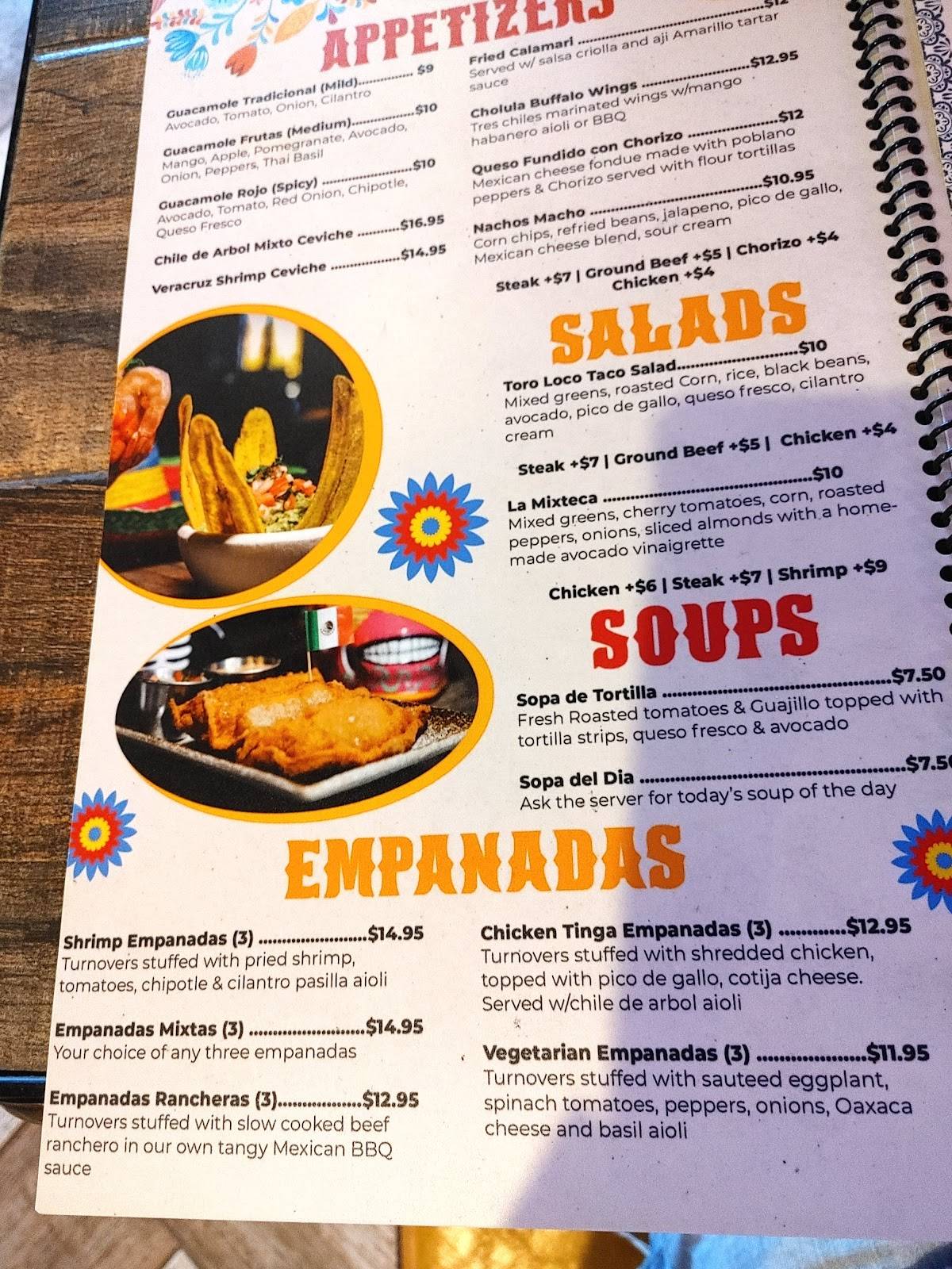 El Toro Loco Poughkeepsie меню