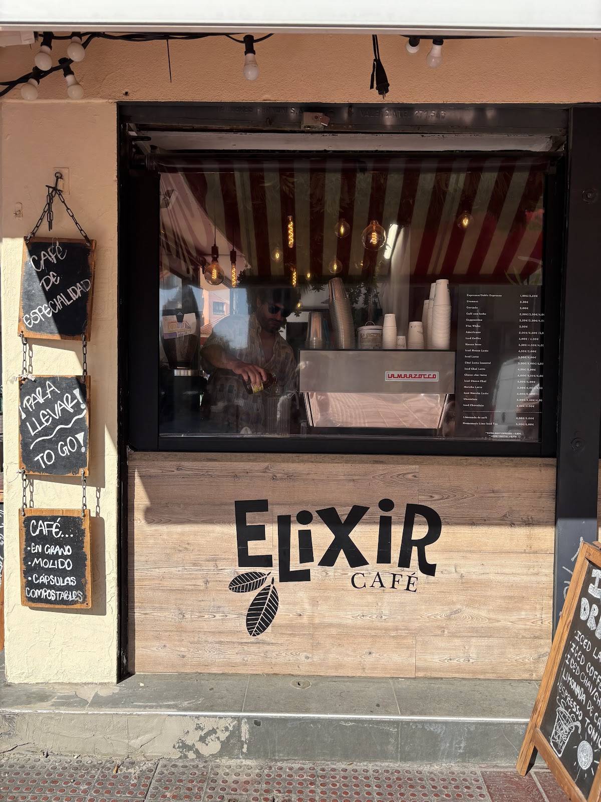 Elixir Café de Especialidad Mercado de Ruzafa меню