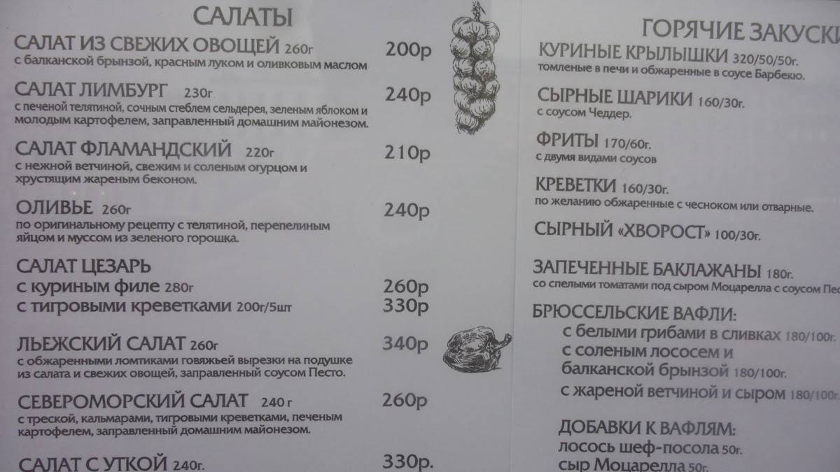 Ф меню