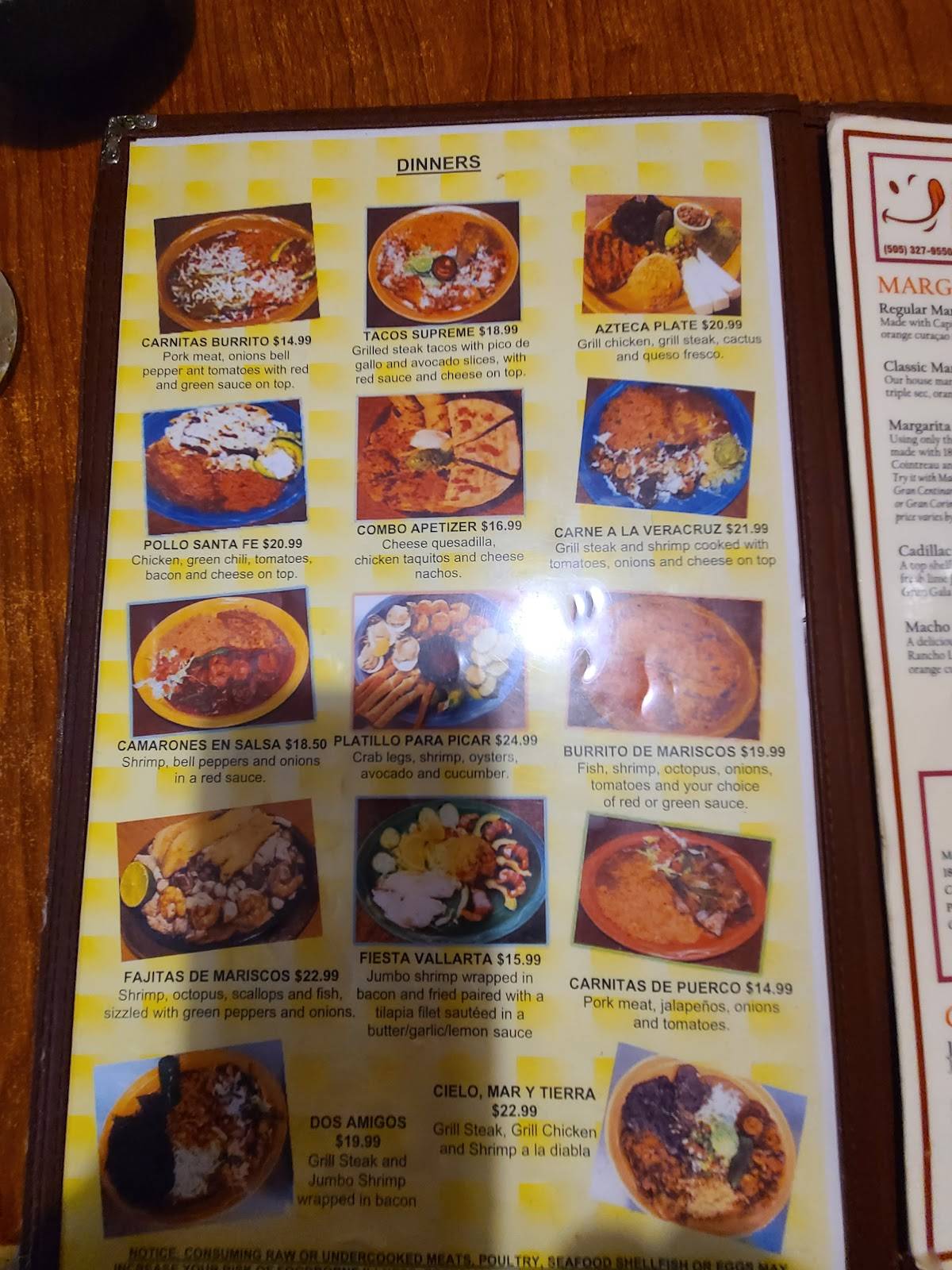 MMM Que Rico Restaurant меню