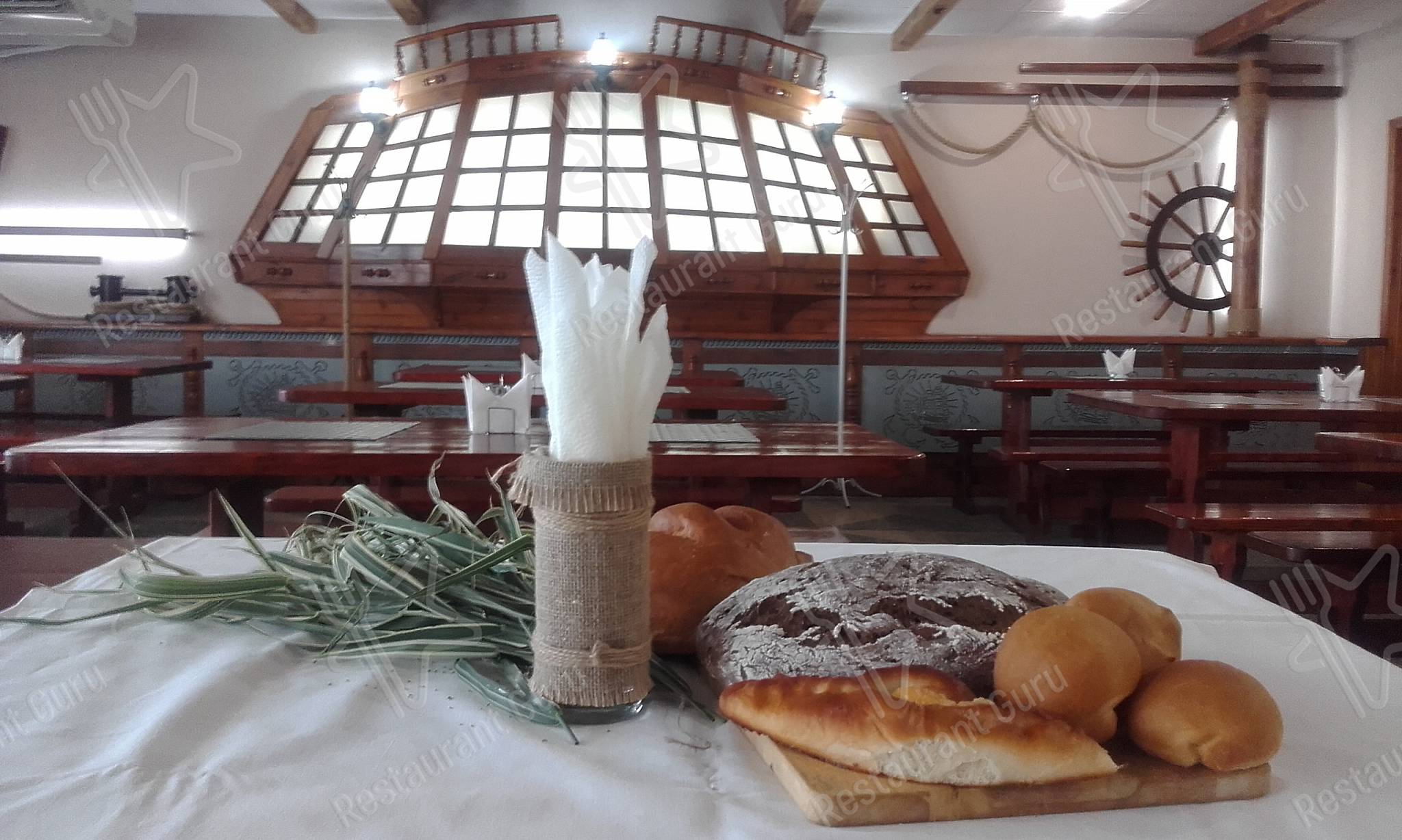 Меню кафе Фрегат