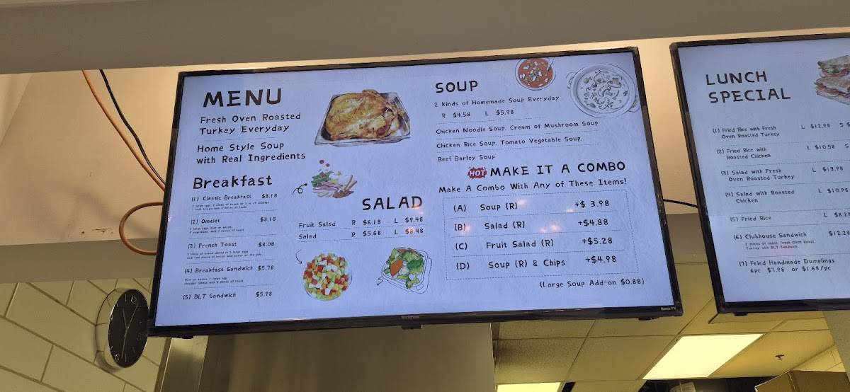 Fresh Choices меню