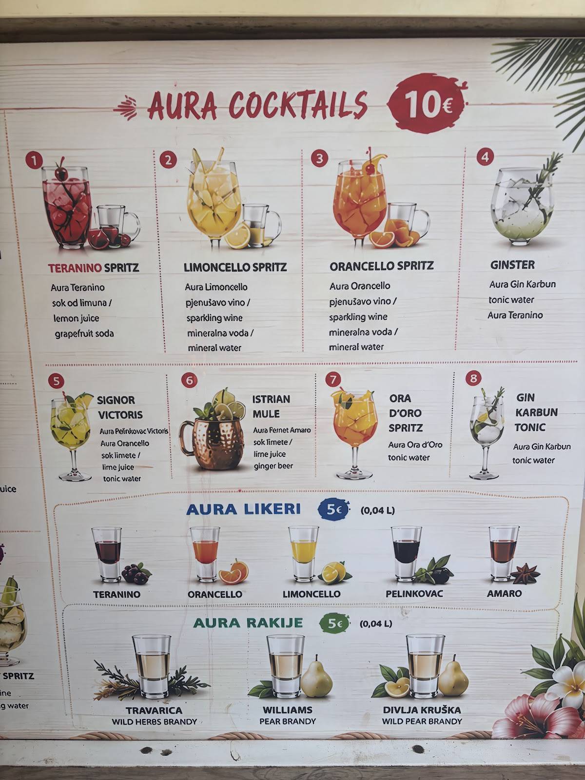 Fresh point меню