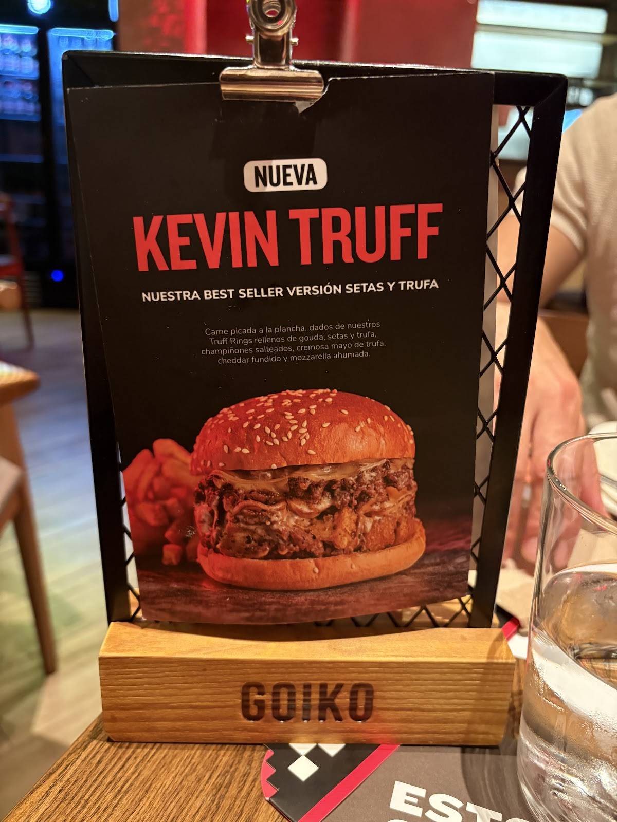 Goiko меню