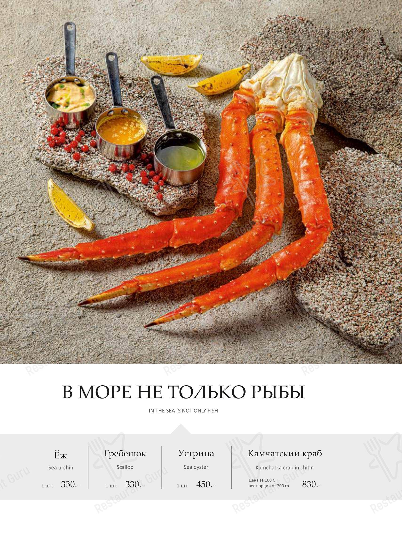 Lunch Menu кафе Грэй Гус в Мурманске