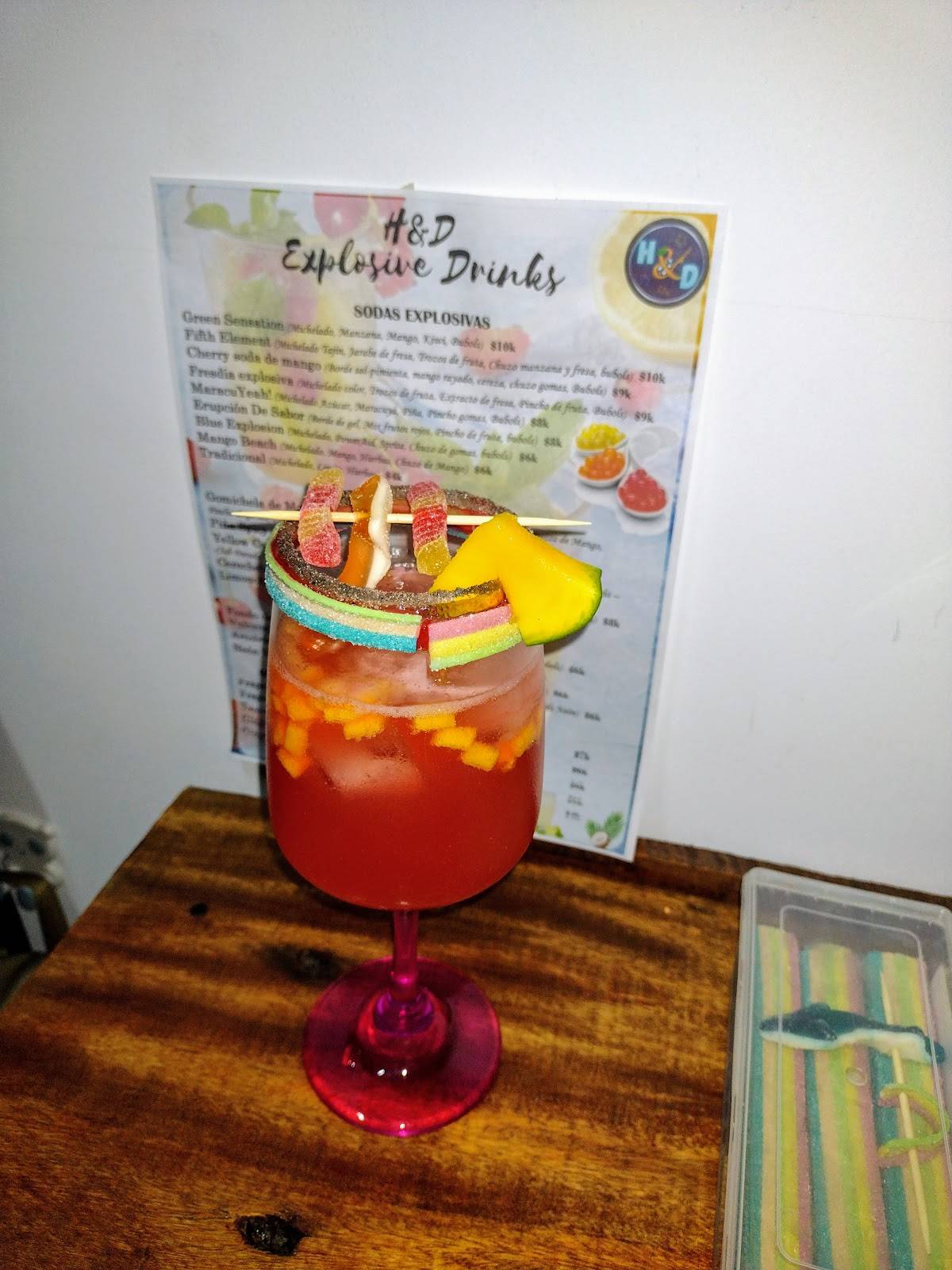 H&D Explosive Drinks меню