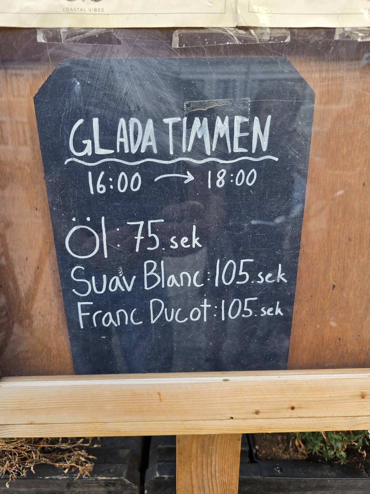 Hamnlyckan меню