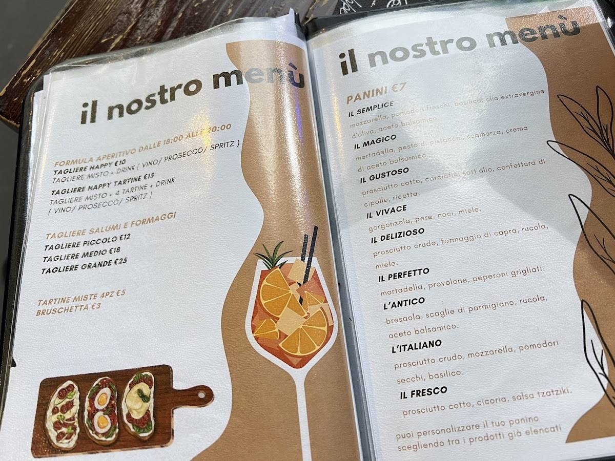 Happy Wine Roma меню