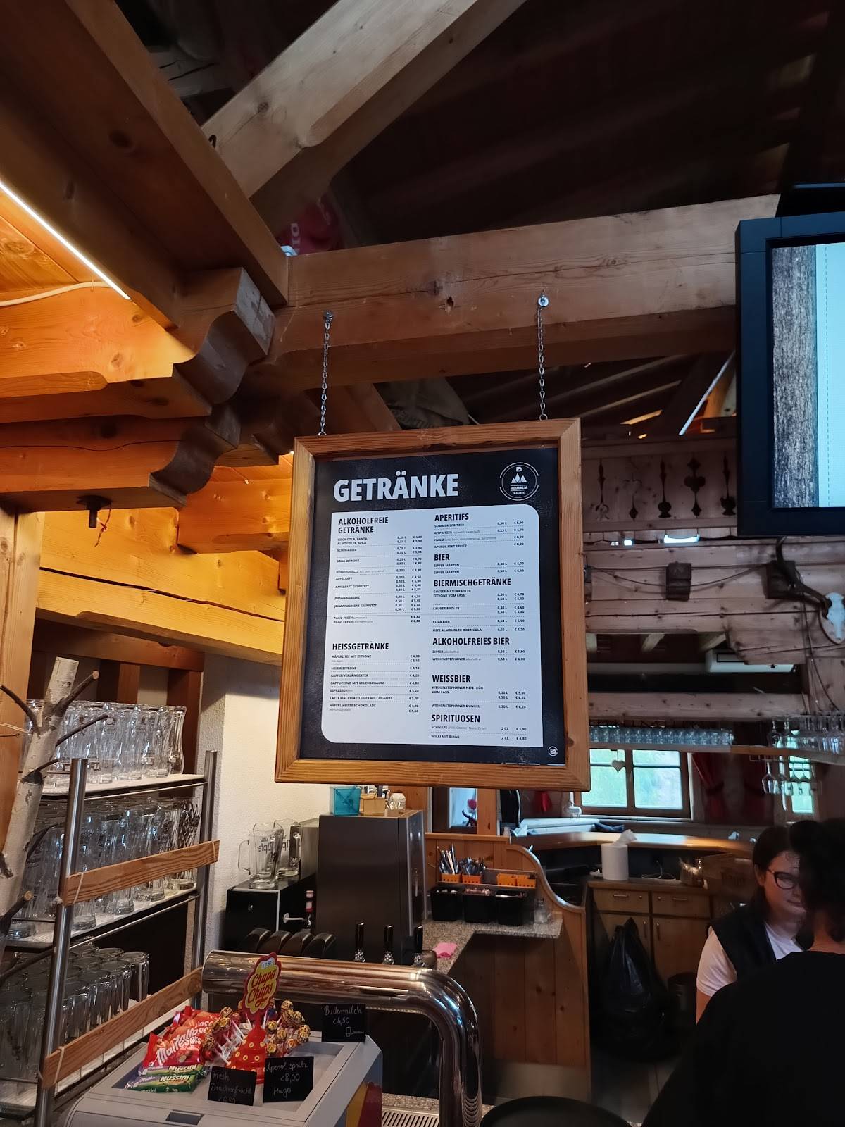 Heimalmhütte меню