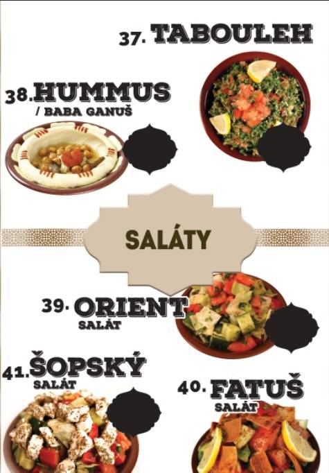 IŠTAR FAST FOOD меню