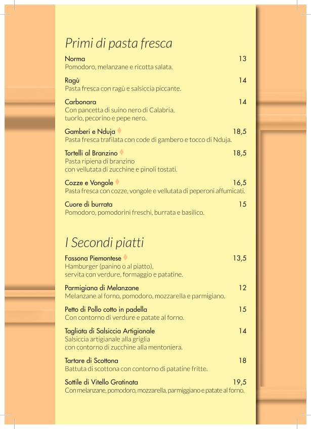ITALIO меню