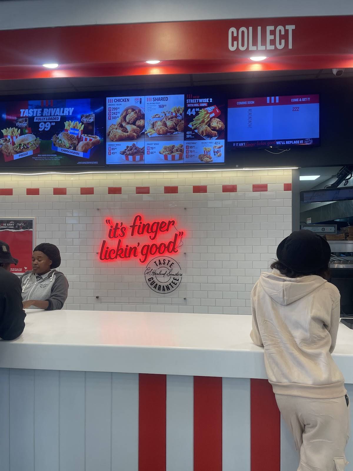 KFC Westgate Shopping Centre меню