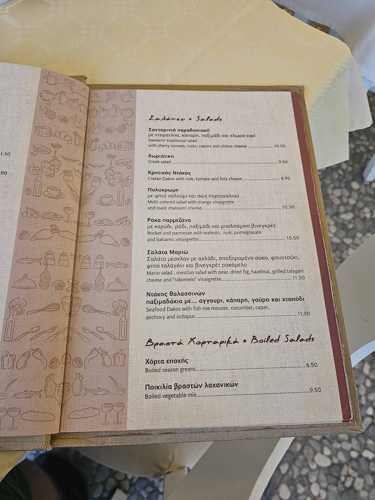 Mario Restaurant меню