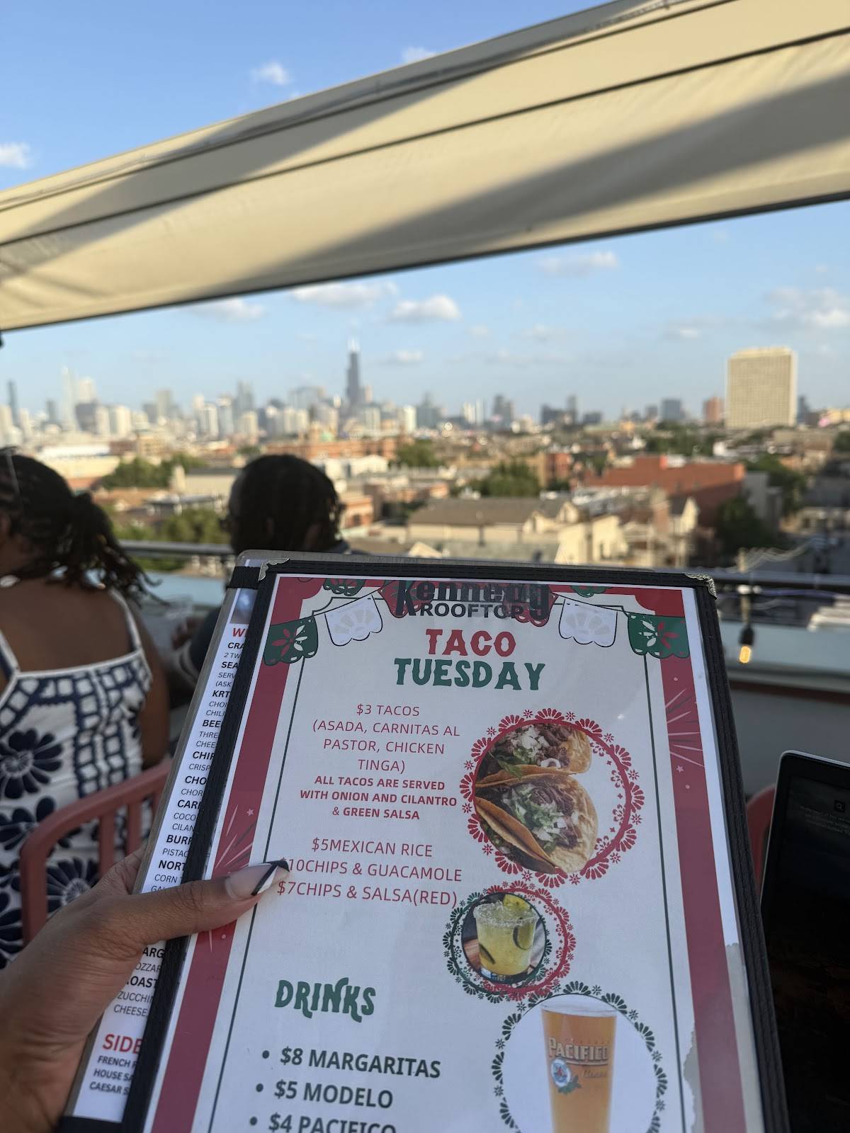 Kennedy Rooftop меню