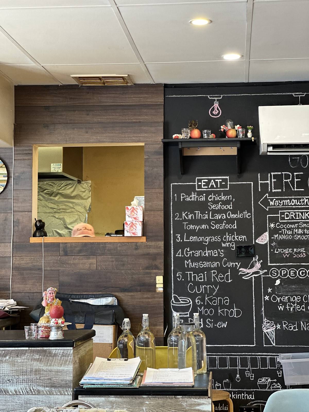 Kin Thai on Waymouth меню