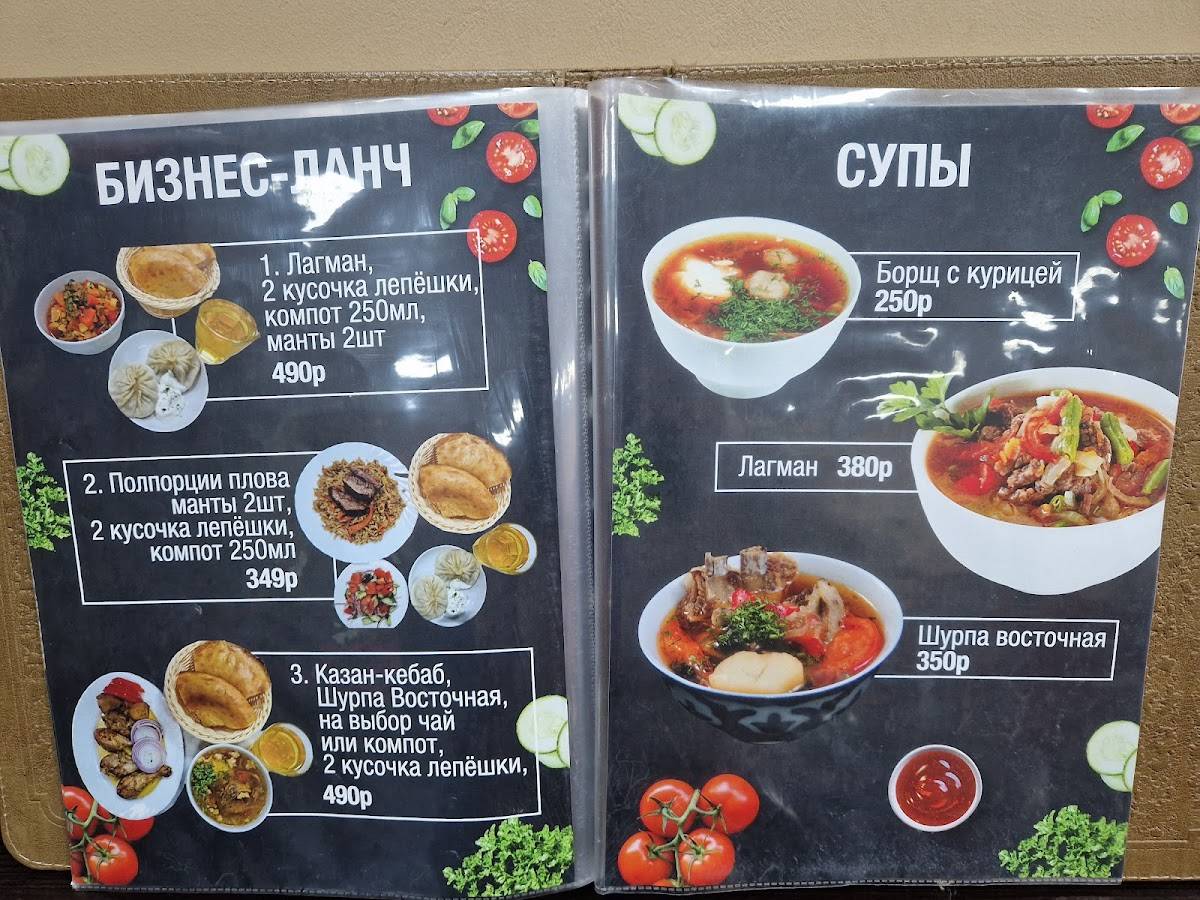 Вкусная Шаверма меню