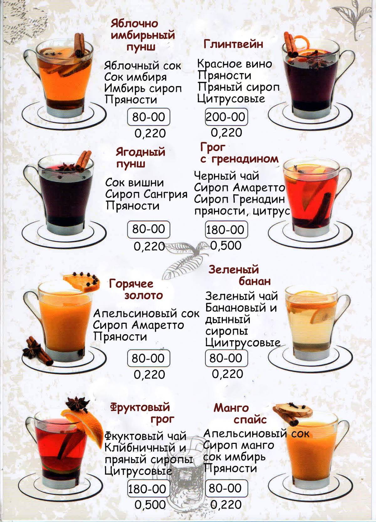 Классик меню