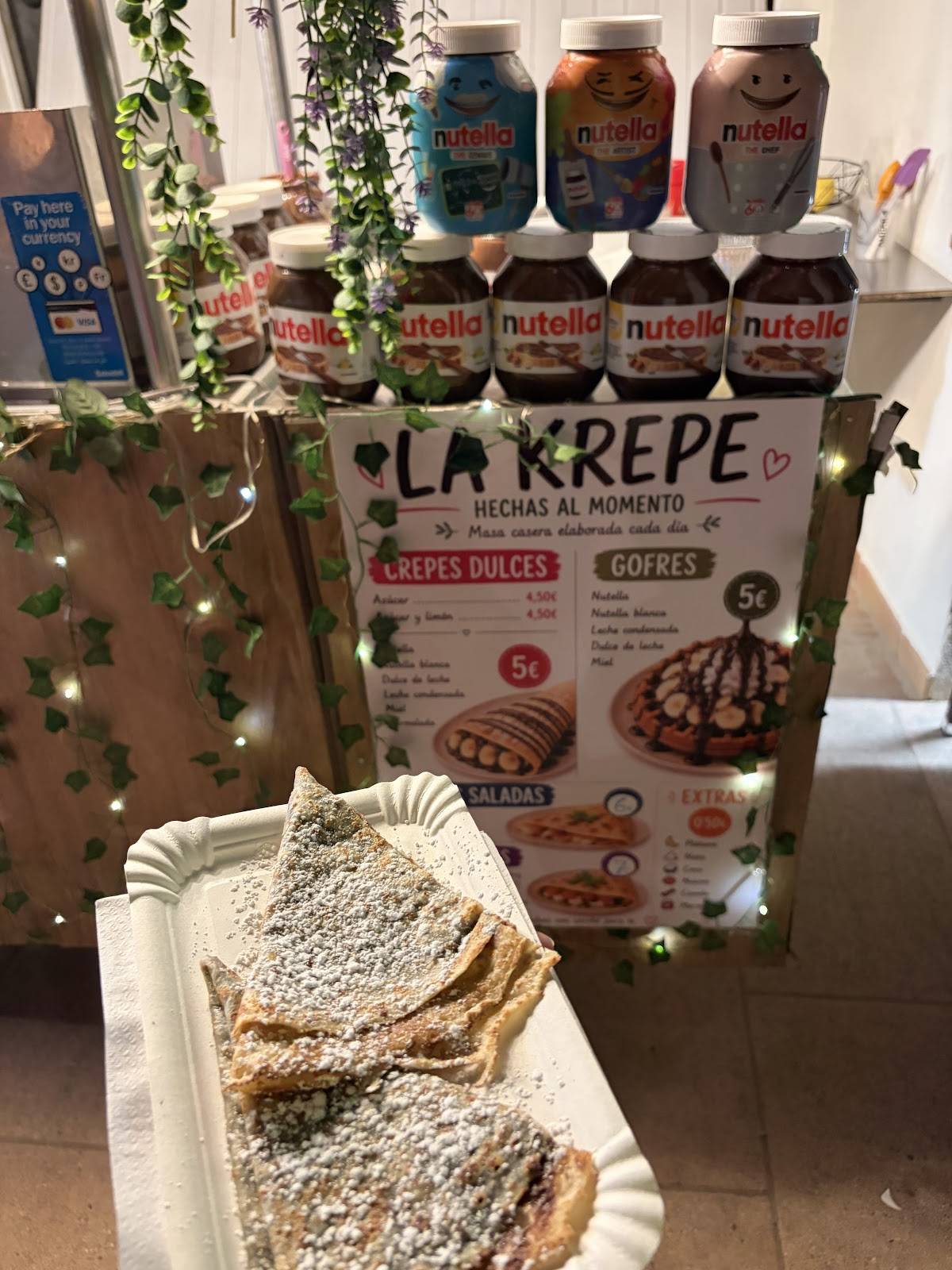 La Krepe меню