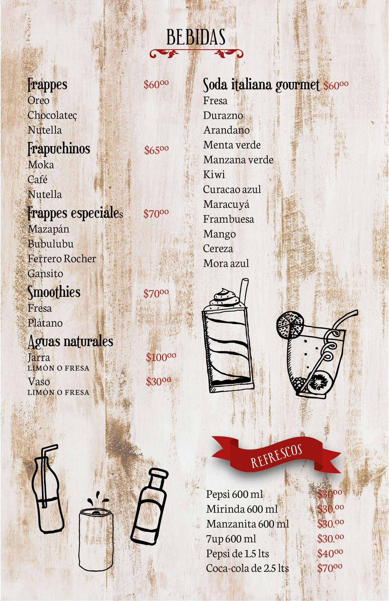 Laferte's Pizza меню