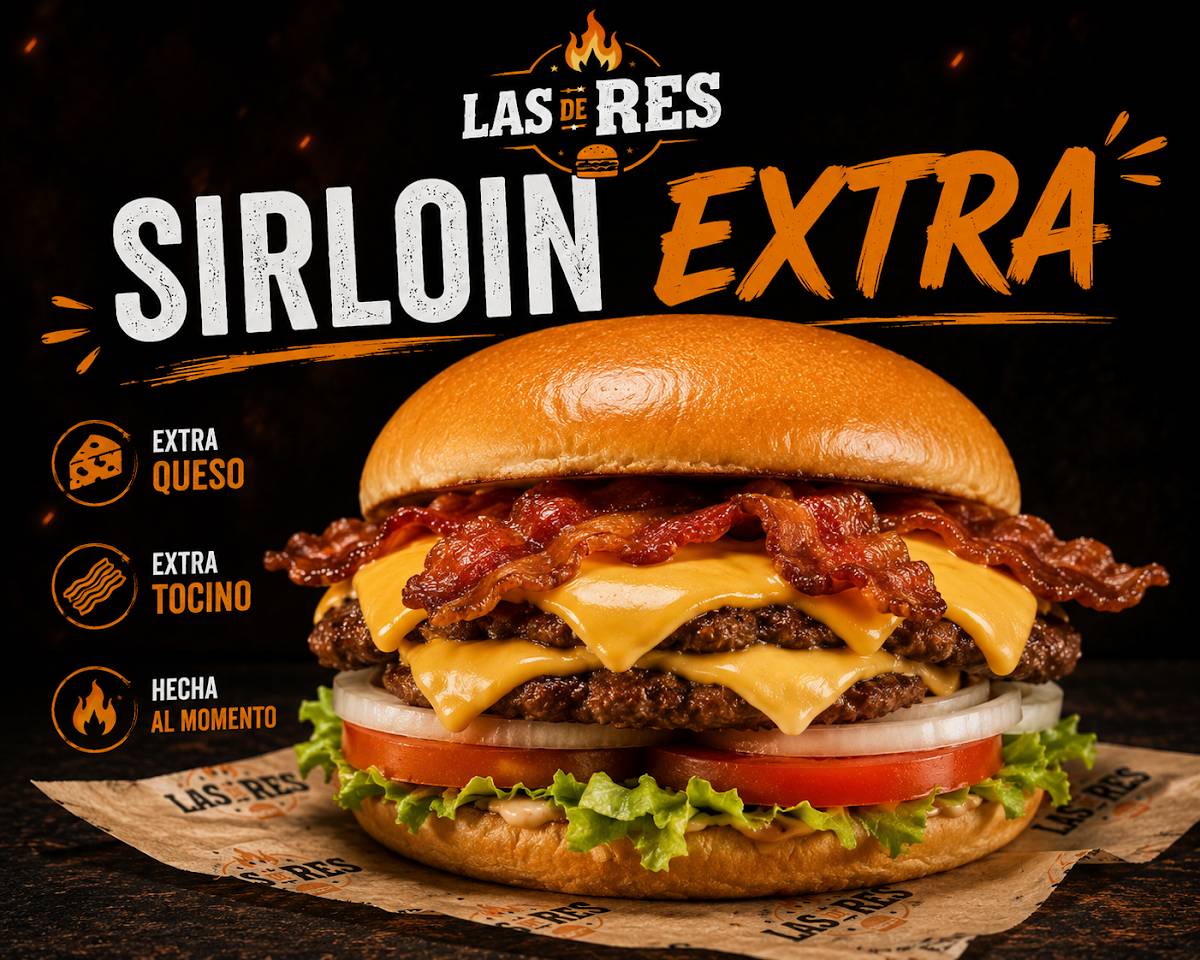 Las de res меню