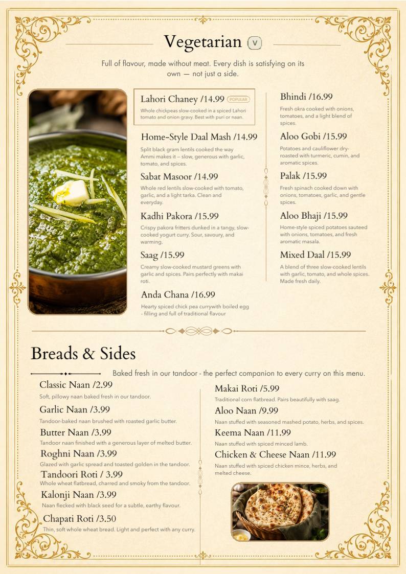 Lazeeza Restaurant меню